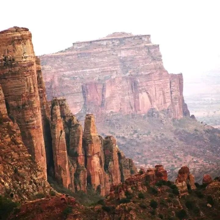 Four days of moderate hiking to Ethiopia's most dramatic rock churches—built into sheer cliffs, accessed by narrow ledges, and decorated with 5th-century frescoes.